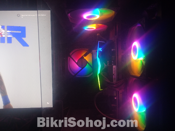 AMD RYZEN 5 5600G /GAMING MOUSE /GAMING HEADPHONE/SOUND BOX